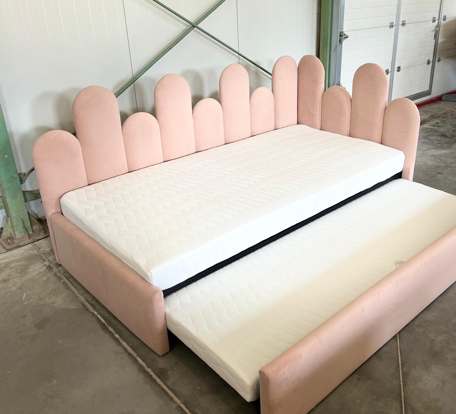 Łóżko dziecięce Nubi w wersji z dodatkowym równym spaniem - obrazek 2